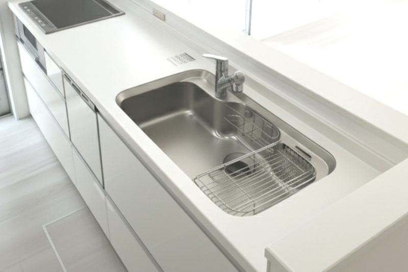 京田辺市大住の新築一戸建て JR大住Ⅳ 誠幸苑 不動産 住宅設備　カウンタートップ